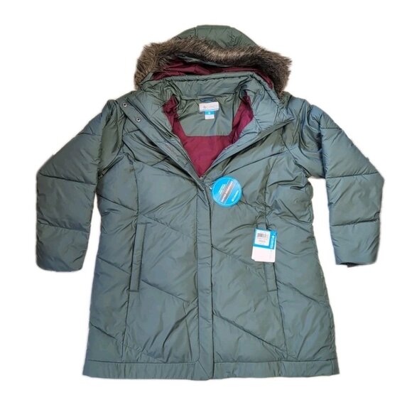 COLUMBIA Snow Eclipse Mid Womens 2X Plus Size Parka/Jacket/Coat $195 - Picture 1 of 6